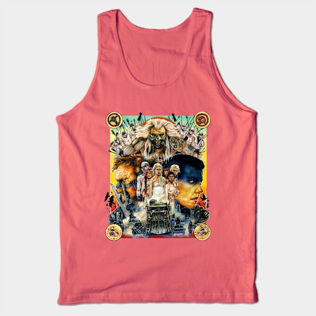 Mad Max Fury Road Poster Tank Top by Eattoast